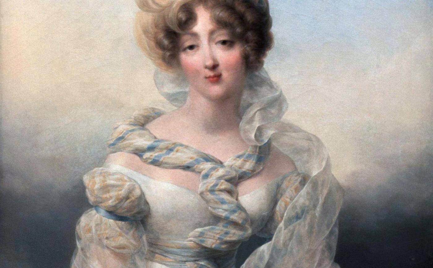 Adélaïde d'Osmond, Comtesse de Boigne - Jean-Baptiste Isabey