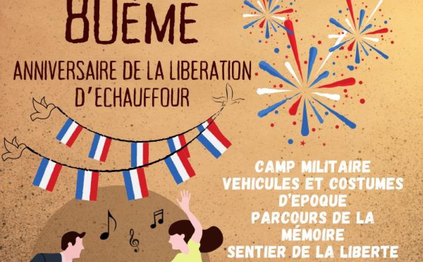 Echauffour fête la Libération - Commune d'Echauffour