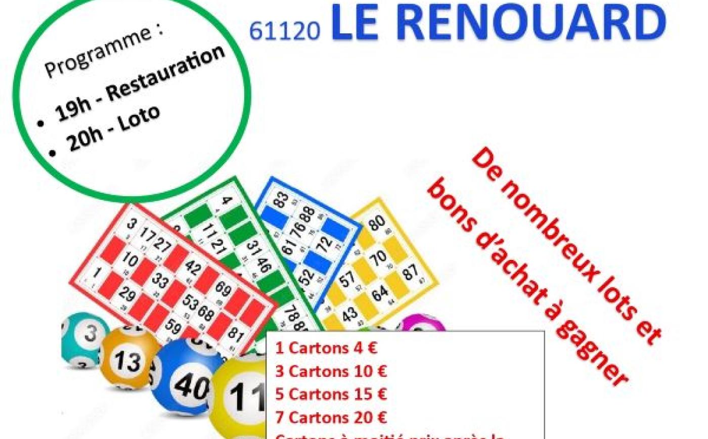 Loto au Renouard - Comité des Fêtes du Renouard
