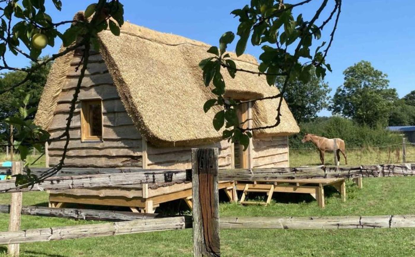 Chaumière Hockney du Haras des Arts - © Gites de France Orne