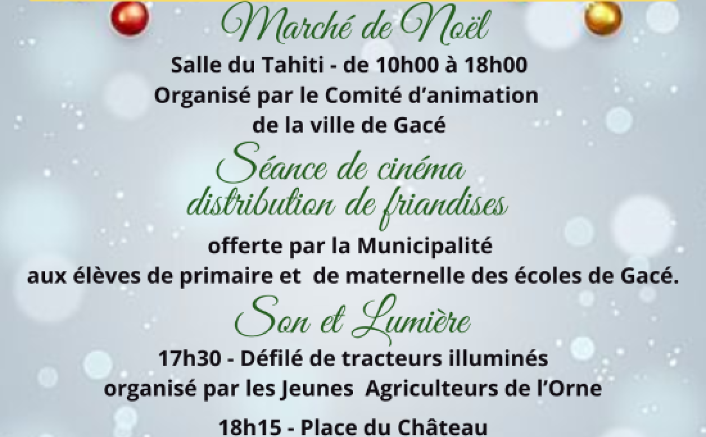 Noël à Gacé - Ville de Gacé