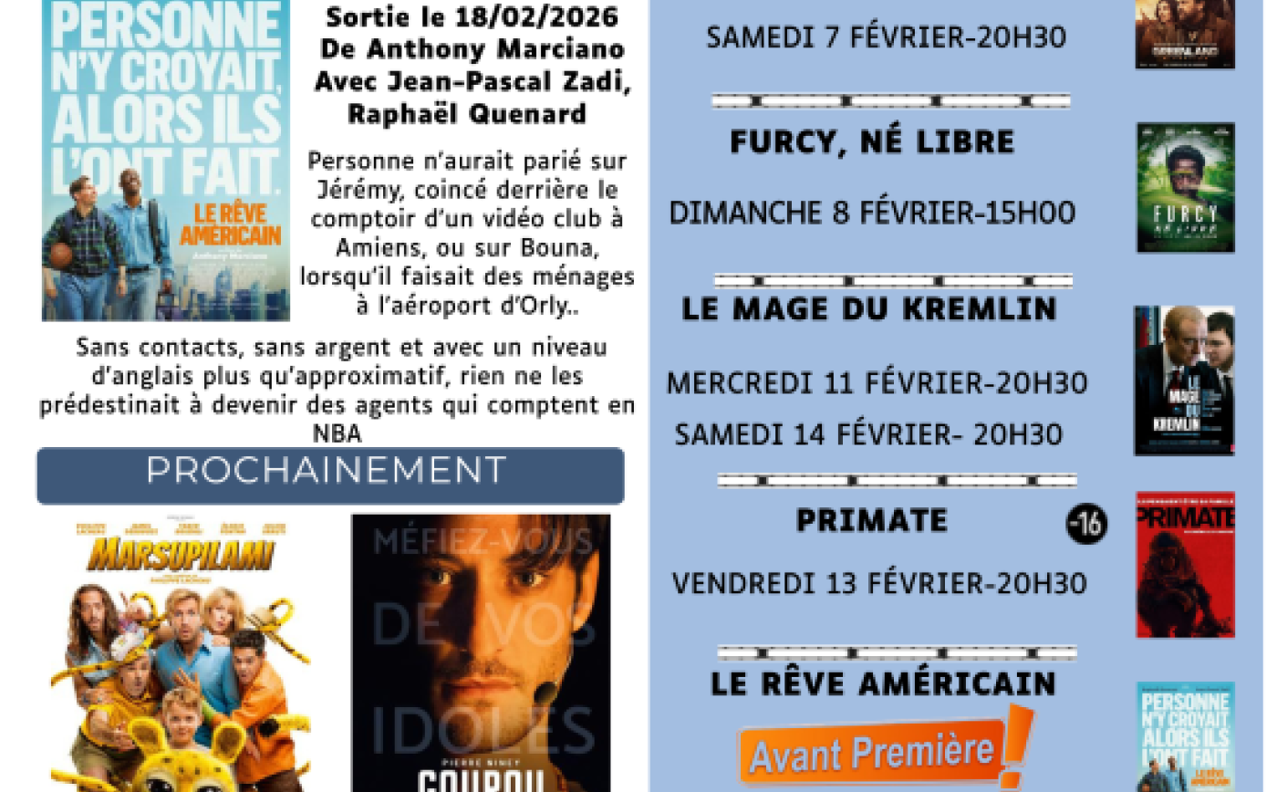 Cinéma à Gacé - Ville de Gacé