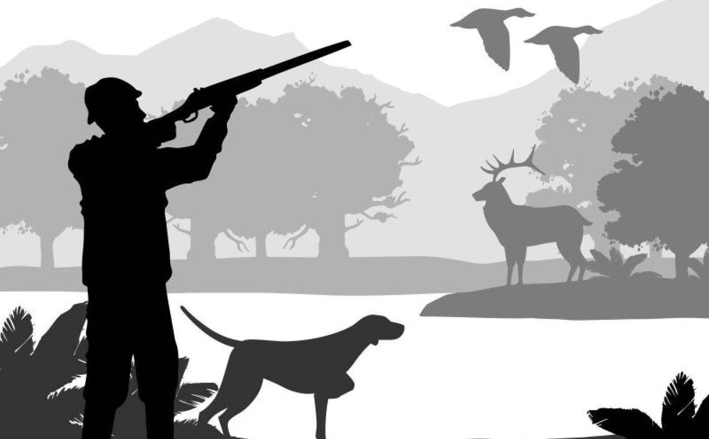 conférence-débat sur la chasse - macrovector_official_freepik