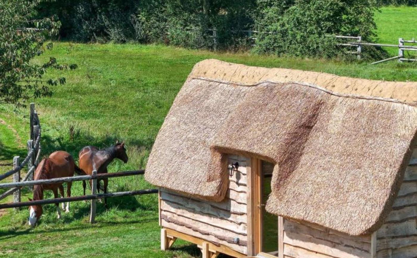 Chaumière Hockney du Haras des Arts - © Gites de France Orne